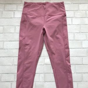 Yogalicious pink yoga pants size large